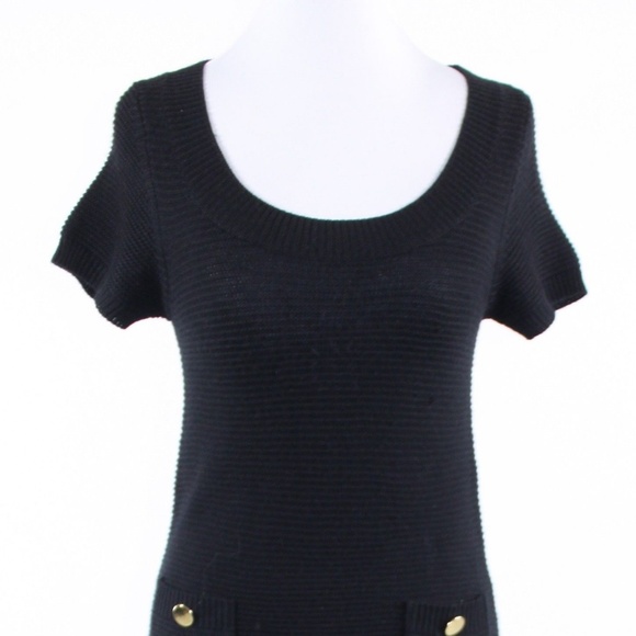 Ann Taylor LOFT black sheath dress XS - Picture 2 of 8